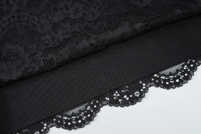 See Through Lace Mesh Backless Mini Dress