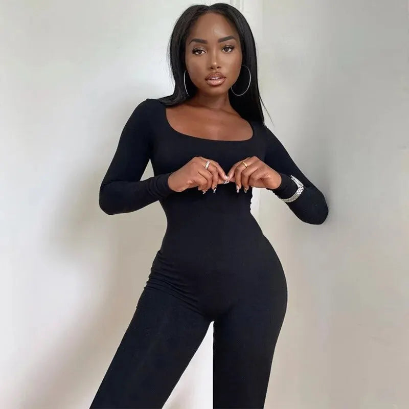 Jumpsuit Bodycon Skinny Overalls